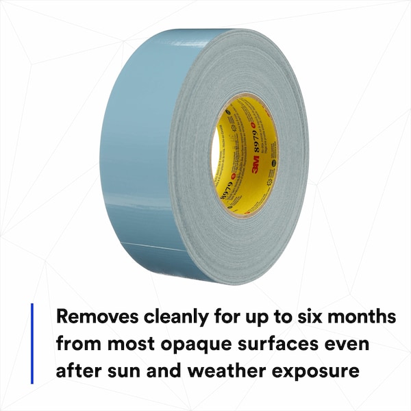 3M Duct Tape, 12.6 Mil, 2"x60 yds, Slate Blue, PK24 - T9878979B