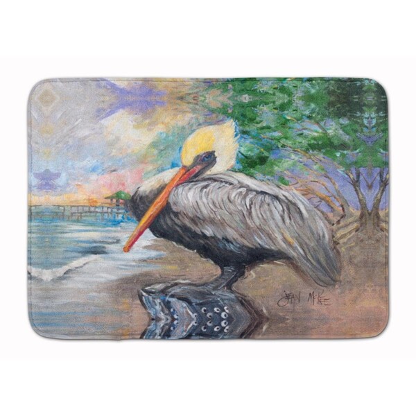 Carolines Treasures Pelican Bay Machine Washable Memory Foam Mat - JMK1019RUG
