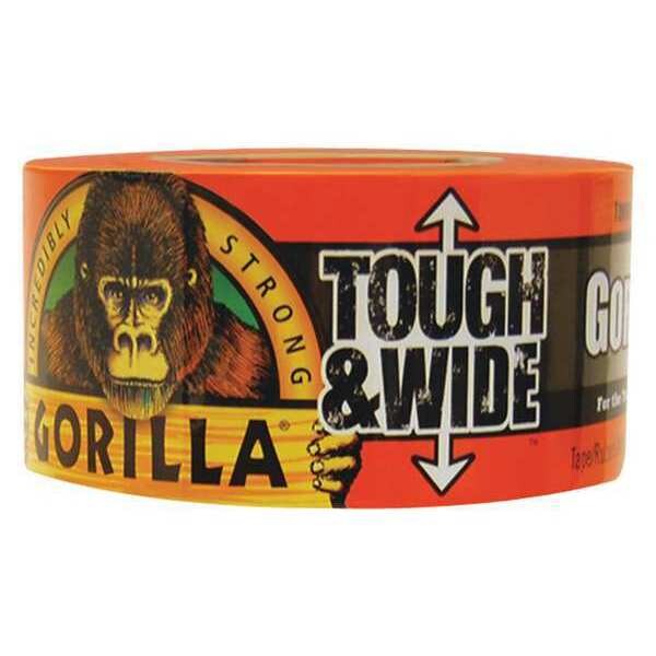 Gorilla Glue Duct Tape, 17.0 Mil, 3"x30 yds., Black - ADHGGT330