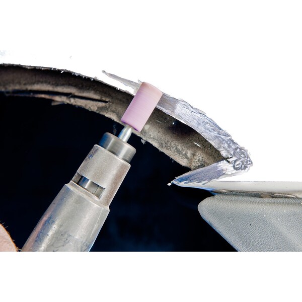 Pferd W187 Vitrified Mounted Point 1/4" Shank - Aluminum Oxide 46 Grit STEEL EDGE - 33695