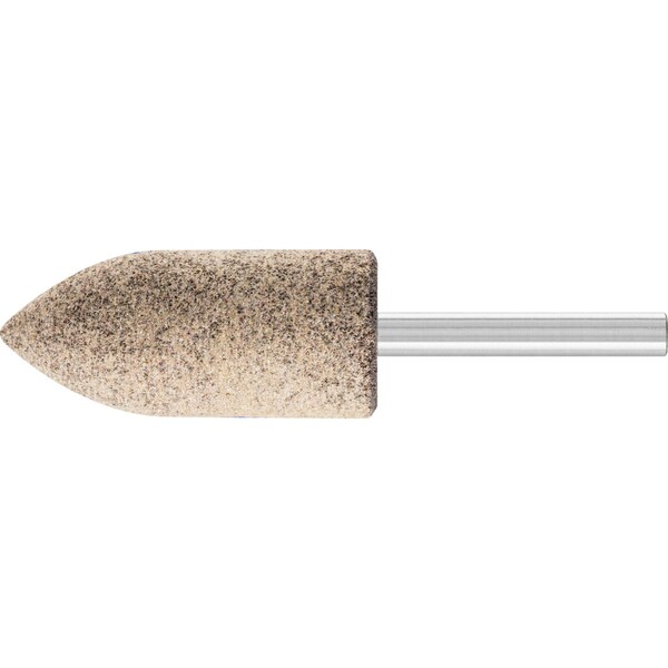 Pferd A11 Resin Mounted Point 1/4" Shank - Aluminum Oxide 30 Grit INOX - 35112