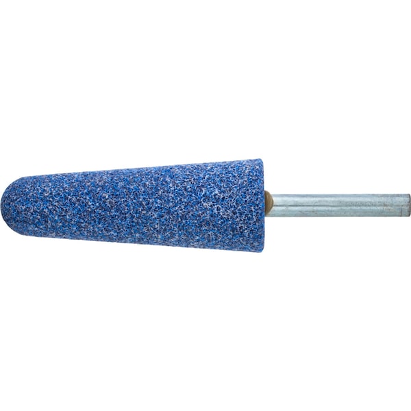 Pferd A3 Vitrified Mounted Point 1/4" Shank - Ceramic oxide 46 Grit TOUGH - 30003