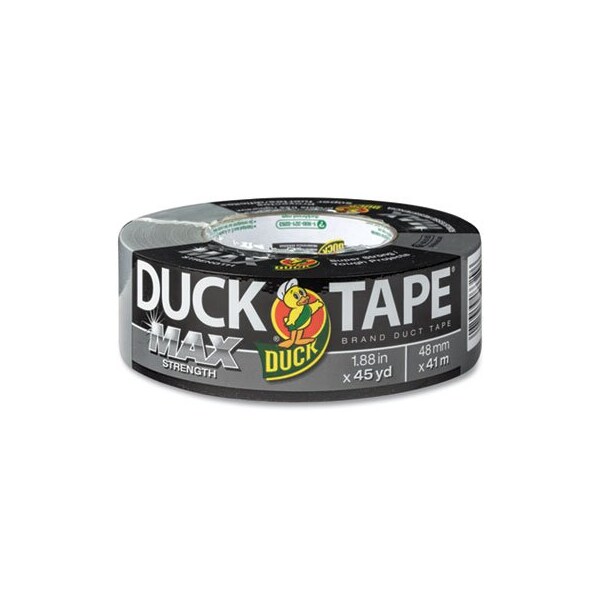 Shurtech Brands Duck, MAX DUCT TAPE, 3in CORE, 1.88in X 45 YDS, SILVER - 240201
