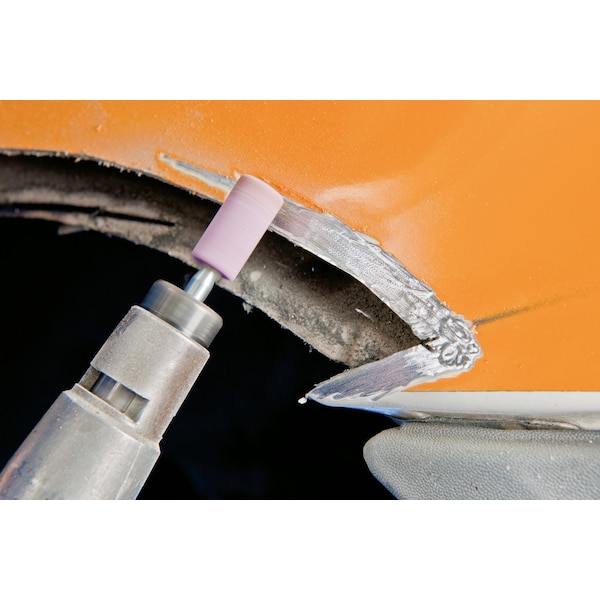 Pferd W179 Vitrified Mounted Point 1/4" Shank - Aluminum Oxide 46 Grit STEEL EDGE - 33575