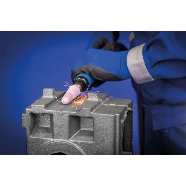 Pferd A3 Vitrified Mounted Point 1/4" Shank - Aluminum Oxide 30 Grit STEEL EDGE - 31021
