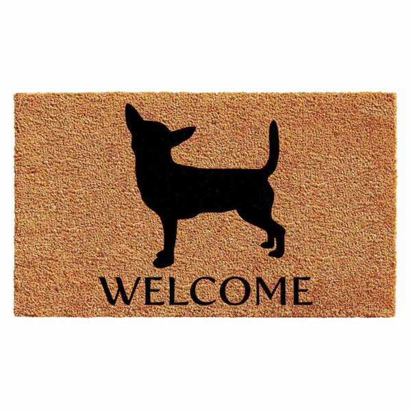 Calloway Mills Entrance Mat, Coir, Natural, Black - 103001729