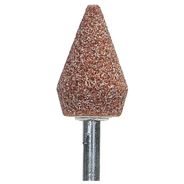 Norton Abrasives Mounted Point, Dia. 7/16 In, Shape B51 - 61463624418