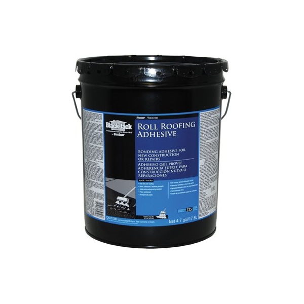 Black Jack Roll Roofing Adhesive Gloss Black Asphalt 5 gal Black - 6150-9-30
