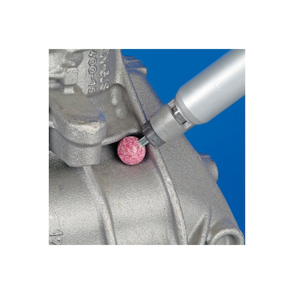 Pferd A25 Vitrified Mounted Point 1/4" Shank - Aluminum Oxide 30 Grit STEEL - 31150