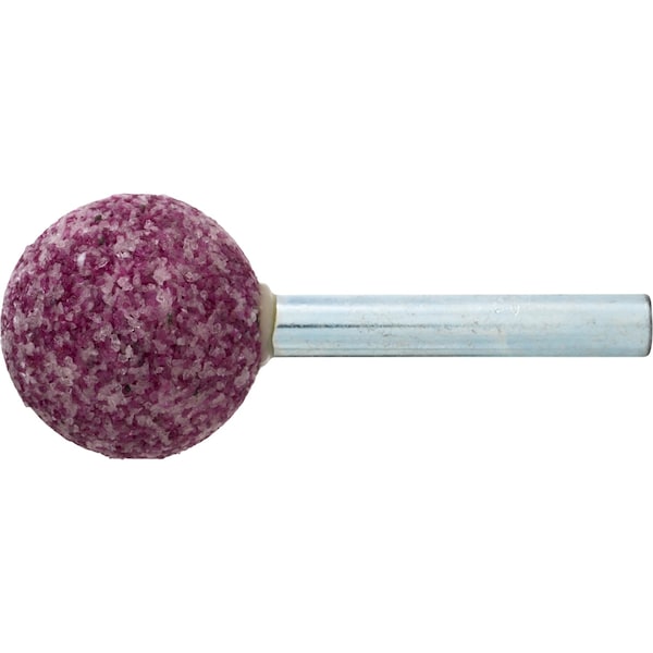 Pferd A25 Vitrified Mounted Point 1/4" Shank - Aluminum Oxide 30 Grit STEEL - 31150