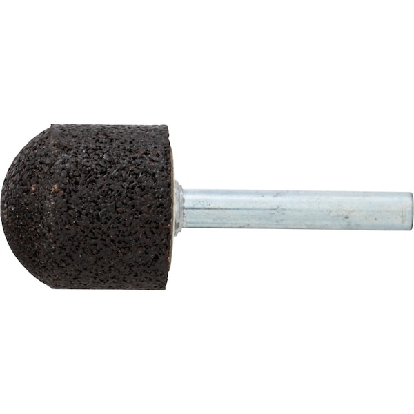 Pferd A21 Resin Mounted Point 1/4" Shank - Aluminum Oxide 30 Grit INOX EDGE - 35123
