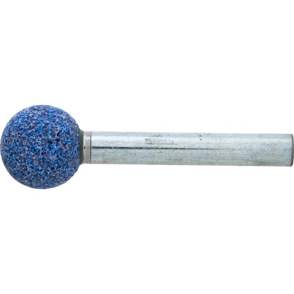 Pferd A26 Vitrified Mounted Point 1/4" Shank - Ceramic oxide 46 Grit TOUGH - 30024
