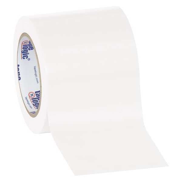 Partners Brand Tape Logic Solid Vinyl Safety Tape, 6.0 Mil, 4" x 36 yds., White, 12/Case - T9436W