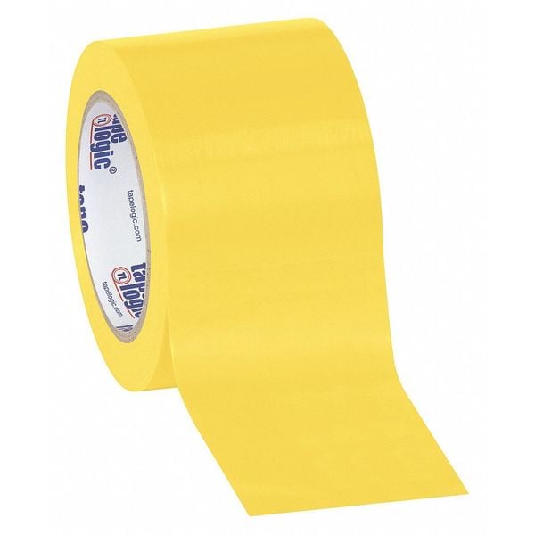 Partners Brand Tape Logic Solid Vinyl Safety Tape, 6.0 Mil, 3" x 36 yds., Yellow, 3/Case - T93363PKY