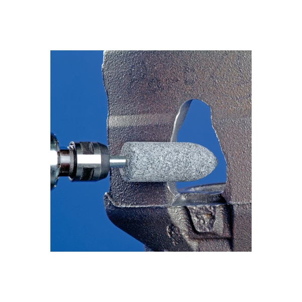 Pferd A11 Vitrified Mounted Point 1/4" Shank - Silicon Carbide, 30 Grit CAST EDGE - 31062
