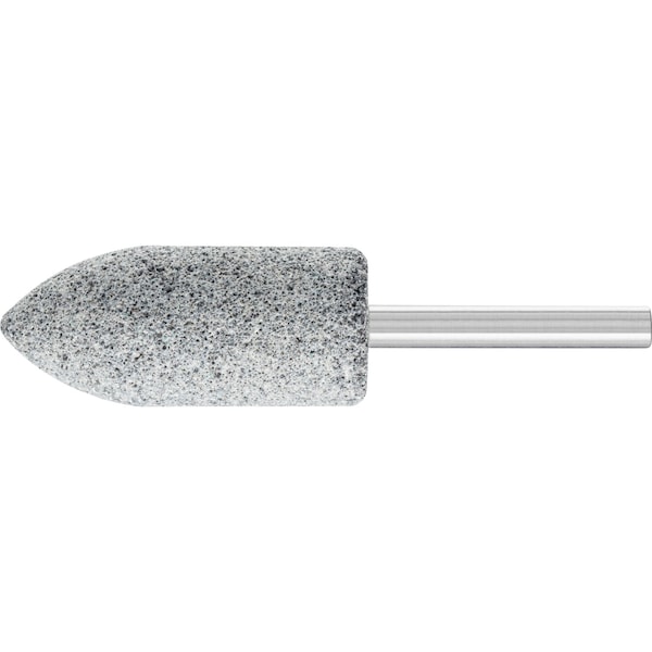 Pferd A11 Vitrified Mounted Point 1/4" Shank - Silicon Carbide, 30 Grit CAST EDGE - 31062