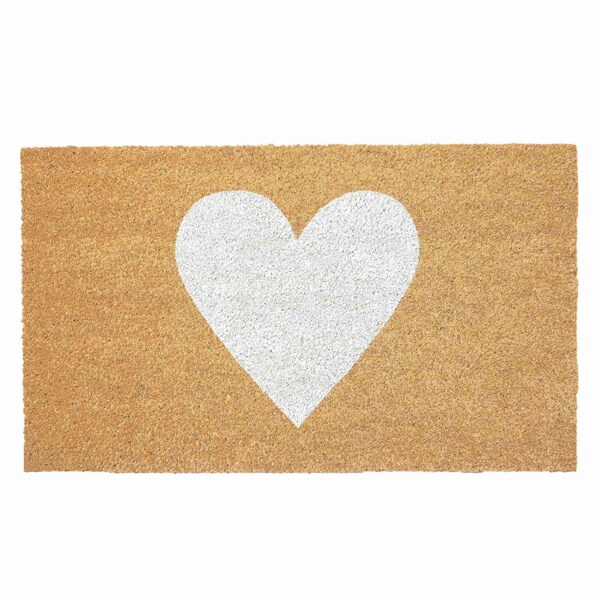 Calloway Mills Entrance Mat, Coir, Natural, Red - 106761729