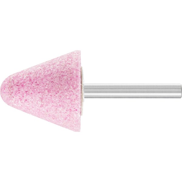 Pferd A4 Vitrified Mounted Point 1/4" Shank - Aluminum Oxide 30 Grit STEEL EDGE - 31031