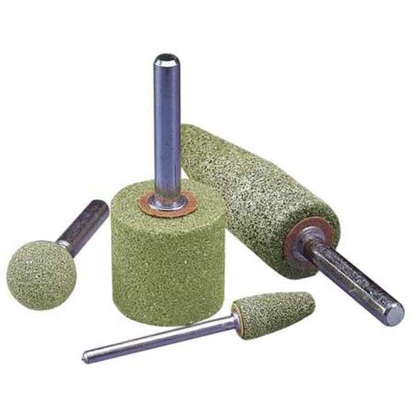 Norton Abrasives Mounted Point, Dia. 1 In, Shape A38 - 61463677682