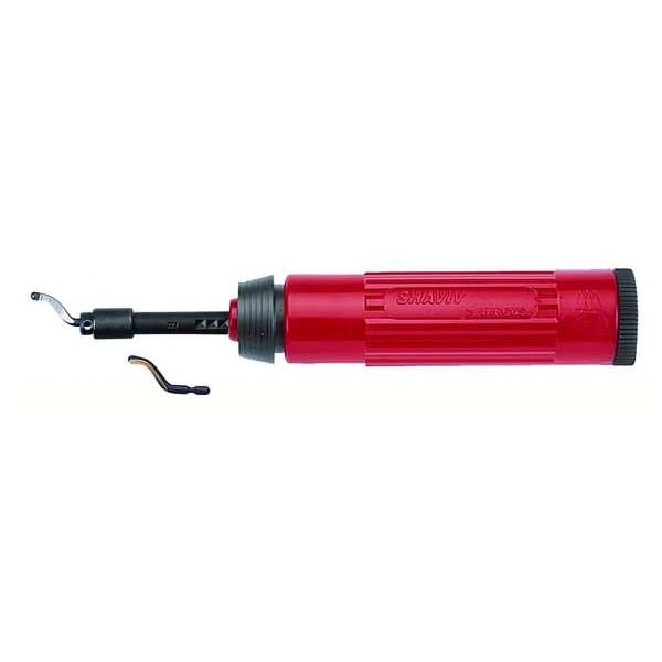 Shaviv Deburring Tool Set, High Speed Steel/Plastic, B, Deburring Straight and Hole Edges - 155-29065