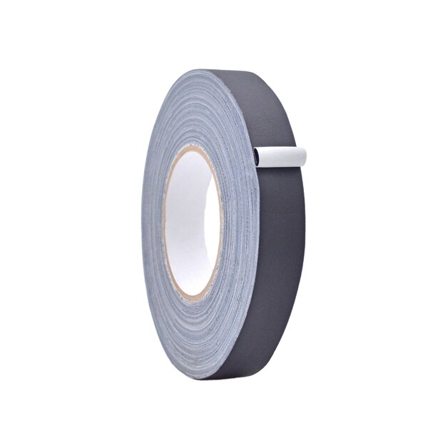 Wod Tape GTC12 Gaffer Tape Low Gloss Finish Film 1 in. X 60 ft. Black, 48PK - WOD GTC12-01000-48-60-BLA