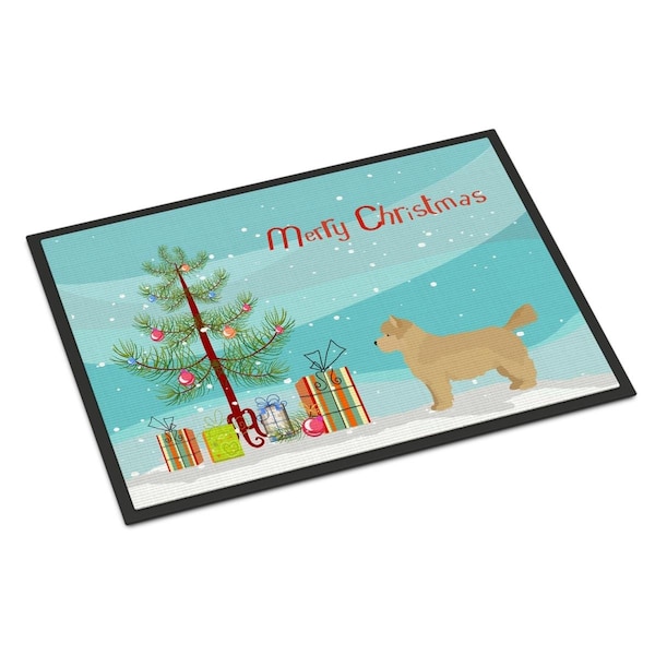 Carolines Treasures 24 x 36 in. Westiepoo No.1 Christmas Tree Indoor or Outdoor Mat - CK3878JMAT