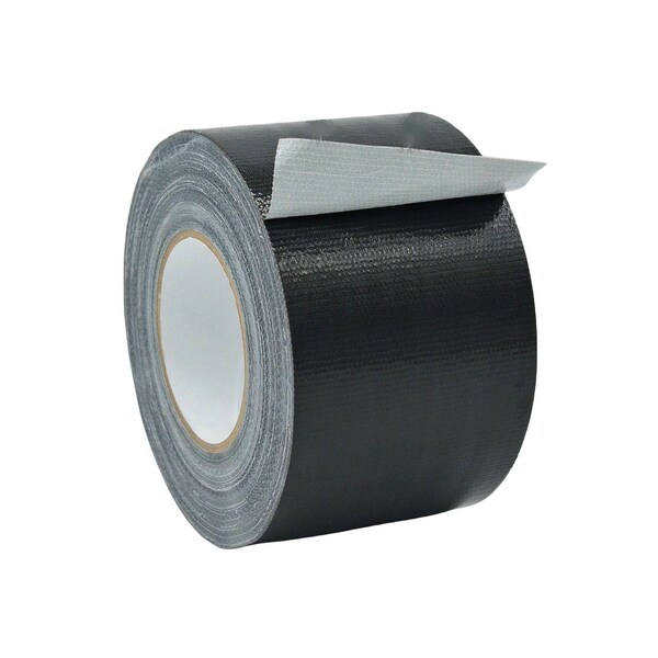 Wod Tape DTC12 Contractor Grade Duct Tape Black 4 in. x 60 ft., 12PK - WOD DTC12-04000-12-60-BLA
