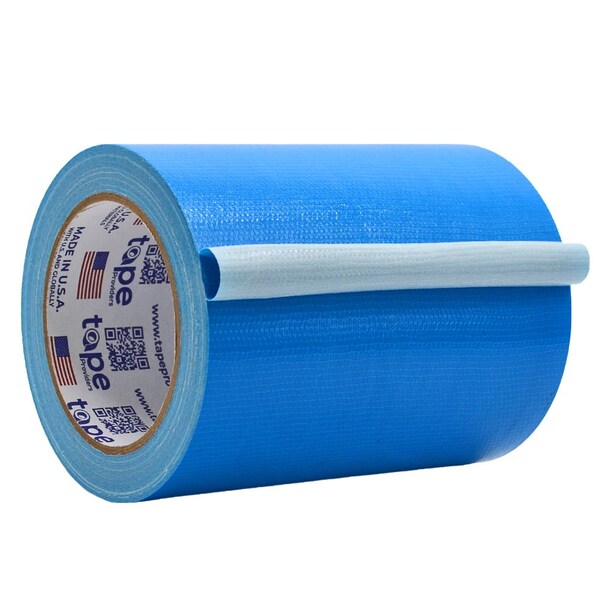 Wod Tape DTC10 Industrial Grade Duct Tape Teal Blue 6 in. x 60 ft., 8PK - WOD DTC10-06000-8-60-TBL