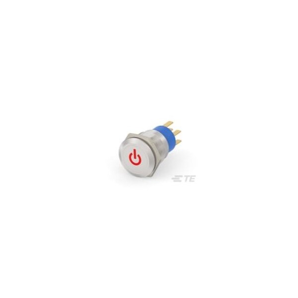 Alcoswitch AV19 DPM 0.4VA POWER LED ROJO 12V - AV1920P312R04
