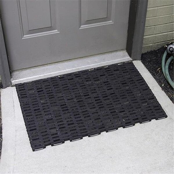 Ricki'S Rugs 17 in. W x 25 in. L Durite 108 Industrial Mats - Straight weave - RI63057