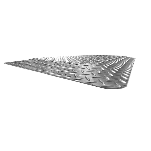 Rhino Mats Antifatigue Mat, 60 in L x 36 in W, 9/16 in Thickness, Vinyl, Gray - DV-3660-G916