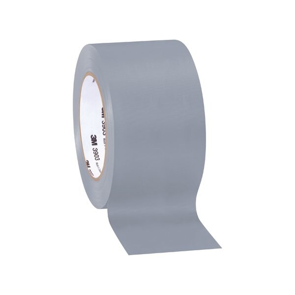 3M 3'' x 50 yds. Gray 3M 3903 Duct Tape, 18PK - BUY00023214