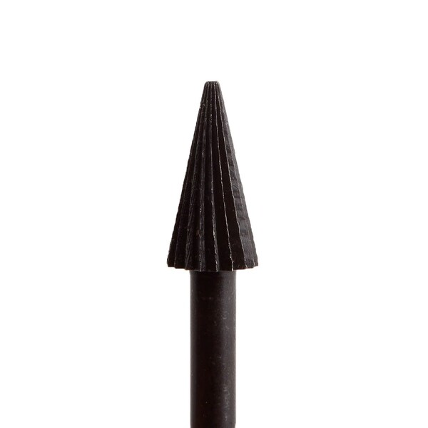 Forney Rotary File, 1 in x 1/2 in x 1/4 in Conical Shaped - 60074
