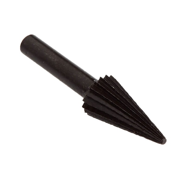 Forney Rotary File, 1 in x 1/2 in x 1/4 in Conical Shaped - 60074