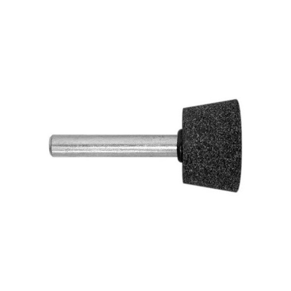 Century Drill & Tool Century Drill Mounted Grinding Point 1" Dia. 1/4" Shank Size A32 Aluminum Oxide - 75205