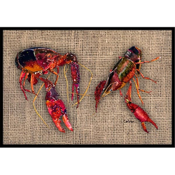 Carolines Treasures Crawfish Indoor Or Outdoor Doormat- 24 x 36 in. - 8739JMAT