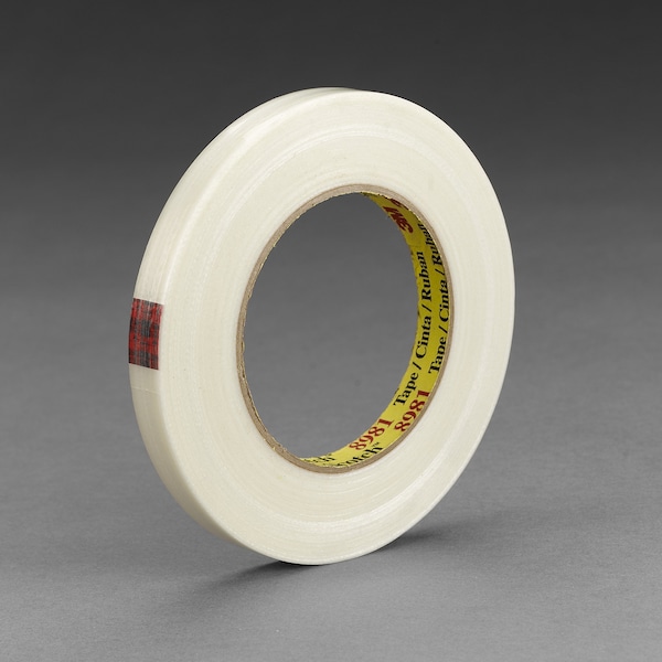 Scotch Filament Tape, 3" Core, 1"x60 Yards, Clear - 89811