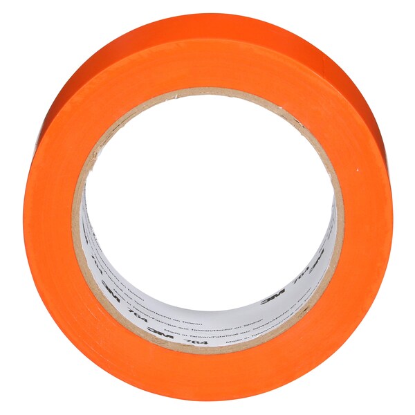3M Vinyl Tape, 5.0 Mil, 2"x36 yds, Orange, PK24 - T967764N