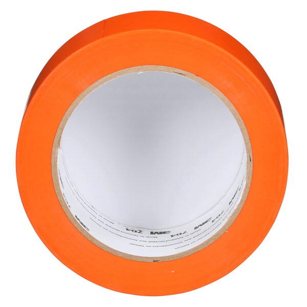 3M Vinyl Tape, 5.0 Mil, 2"x36 yds, Orange, PK24 - T967764N