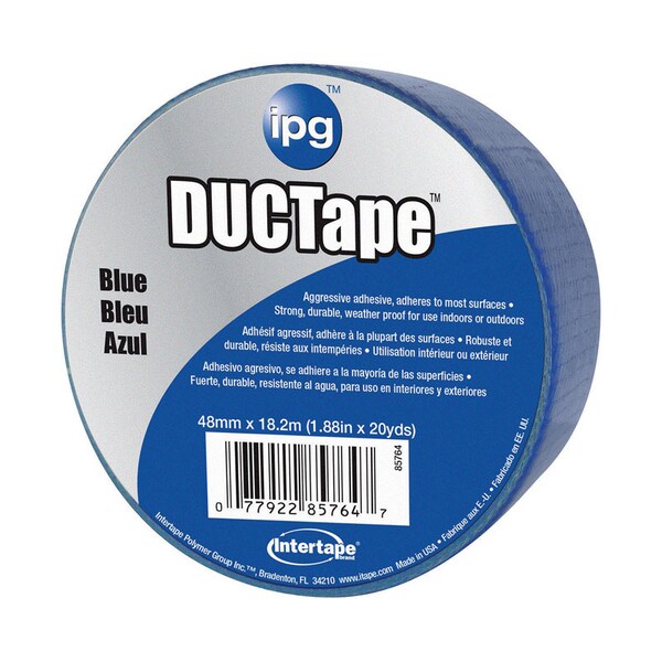 Intertape IPG JobSite 1.88 in. W X 20 yd L Blue Duct Tape - 6720BLU