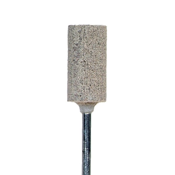 Norton Co Mounted Point 1/2x1x1/8 SHK W187 A80-HBF3 Cotton Fiber Mounted Point - 614636-22651