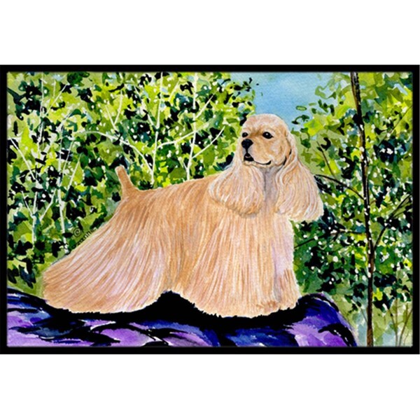 Carolines Treasures 24 x 36 in. Cocker Spaniel Indoor Or Outdoor Mat - SS8668JMAT