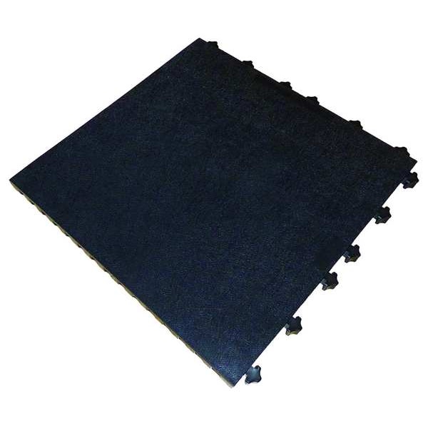 Ergo Advantage Safe-Flex Interlocking Antifatigue Mat Tile, 1 in Thickness, PVC, 10 PK - A1-SMB