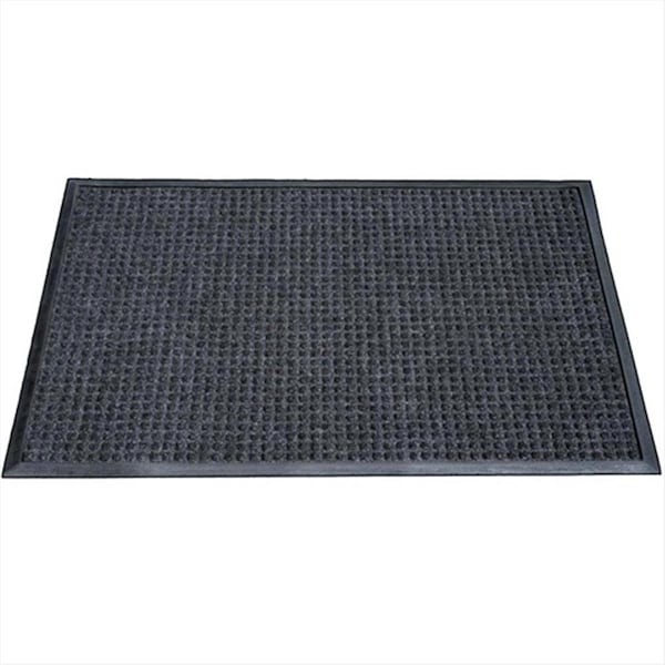 Rickis Rugs 630S0035CH 3 ft. W x 5 ft. L Stop-N-Dry Mat in Charcoal - RI63069