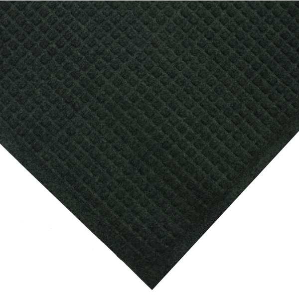 Condor Entrance Mat, Polypropylene, 3/8 in Thick, Charcoal, 4 ft W x 6 ft L - 8WC83