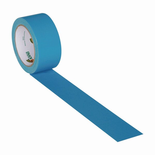 Duck Brand Colored Duct Tape, 3in Core, 1.88in x 20 yds, Electric Blue - 1311000