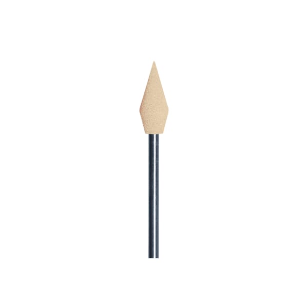 Dedeco SUNBURST POINT 3/32 in DIAMOND TAN 400 GRIT SHAPE 14 1/UNIT - 1058