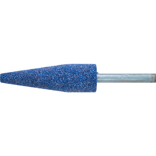 Pferd A1 Vitrified Mounted Point 1/4" Shank - Ceramic oxide 46 Grit TOUGH - 30000