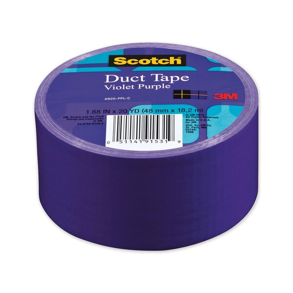 Scotch Duct Tape, 1.88in x 20 yds, Violet Purple - 920-PPL-C
