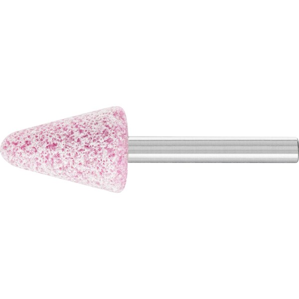 Pferd A5 Vitrified Mounted Point 1/4" Shank - Aluminum Oxide 30 Grit STEEL EDGE - 31041